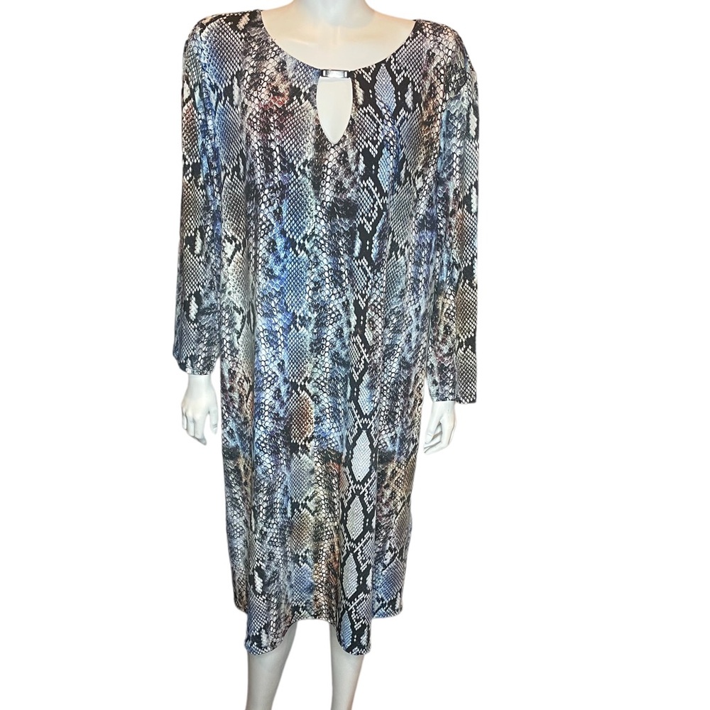 Snakeskin dress
